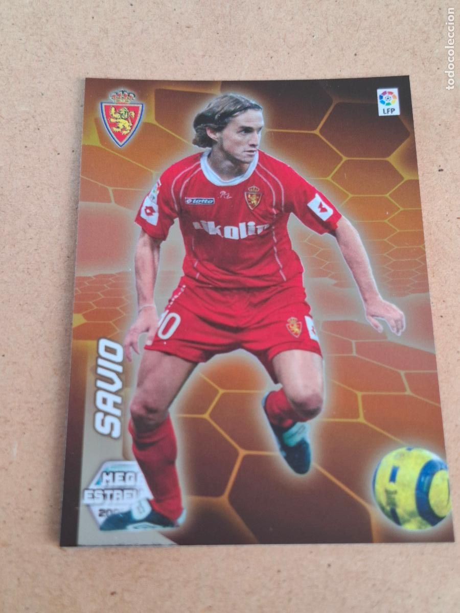 Cromos de f&uacute;tbol: MEGACRACKS 2005 2006 05 06 - PANINI - 380 SAVIO - REAL ZARAGOZA - CP12