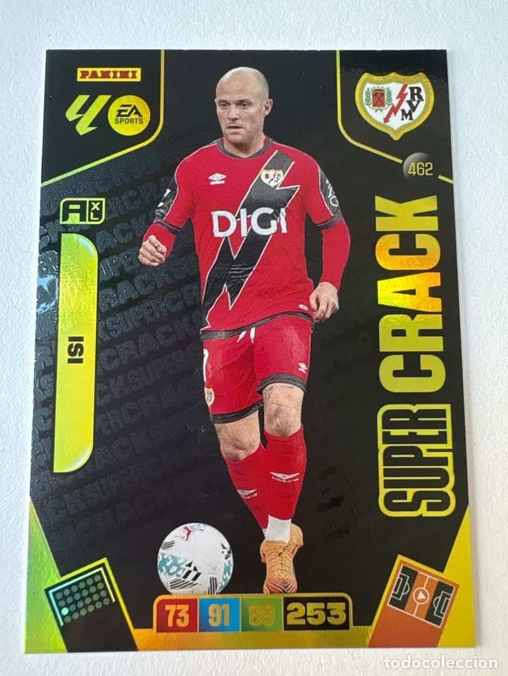Cromos de f&uacute;tbol: Carta Isi Palaz&oacute;n Super Crack Rayo Vallecano 462 Adrenalyn 2025-26