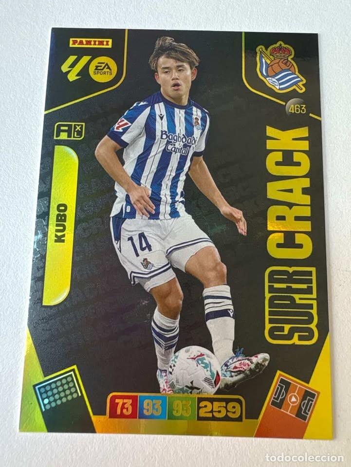 Cromos de f&uacute;tbol: Carta Kubo Super Crack Real Sociedad 463 Adrenalyn 2025-26