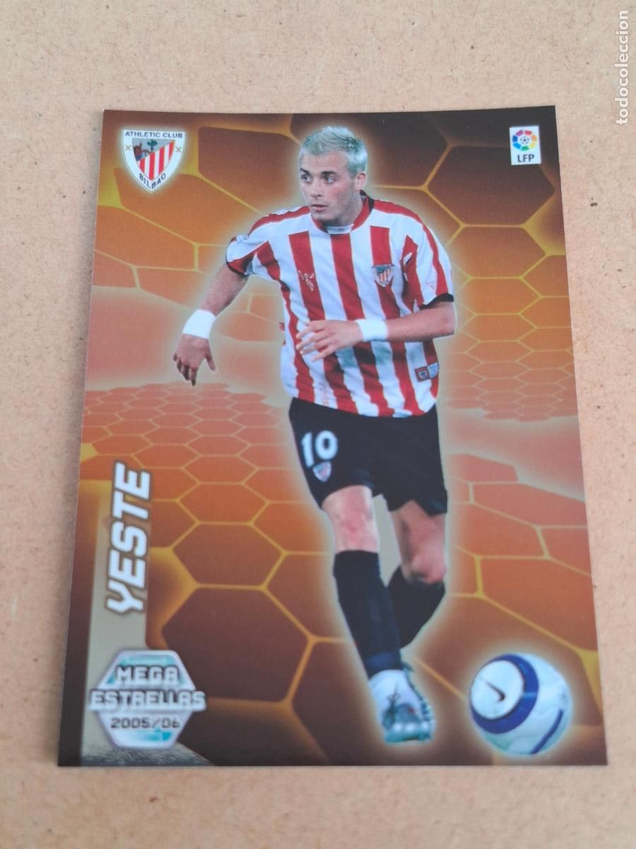 Cromos de f&uacute;tbol: MEGACRACKS 2005 2006 05 06 - PANINI - 381 YESTE - ATHLETIC CLUB - CP12