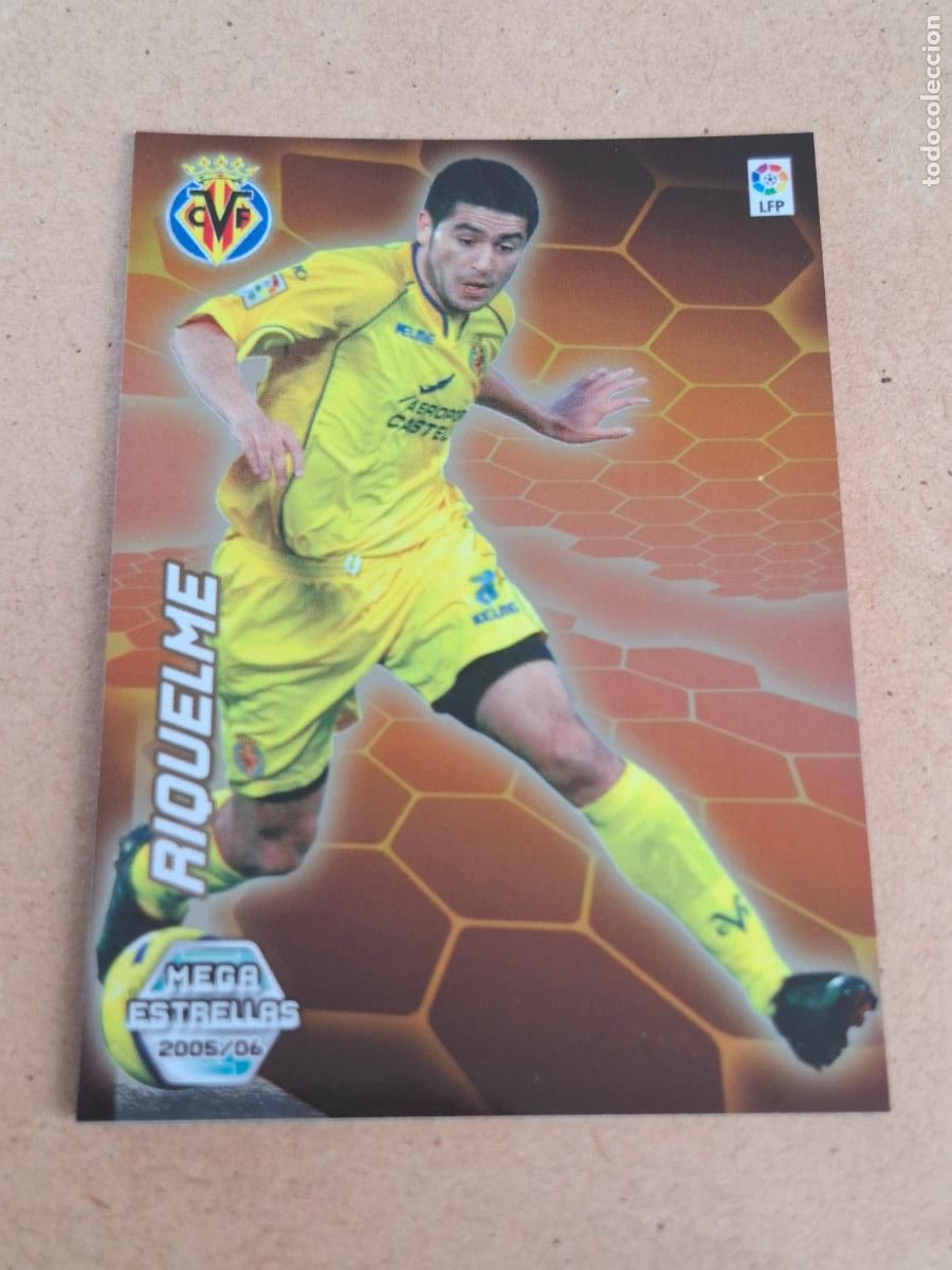 Cromos de Futebol: MEGACRACKS 2005 2006 05 06 - PANINI - 384 RIQUELME - VILLARREAL CF - CP12