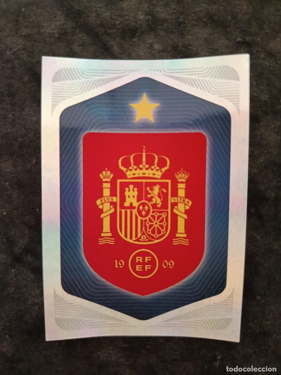 Figurine di Calcio: ESPA&Ntilde;A 2026 PANINI. CARREFOUR. #1 ESCUDO SELECCI&Oacute;N ESPA&Ntilde;OLA