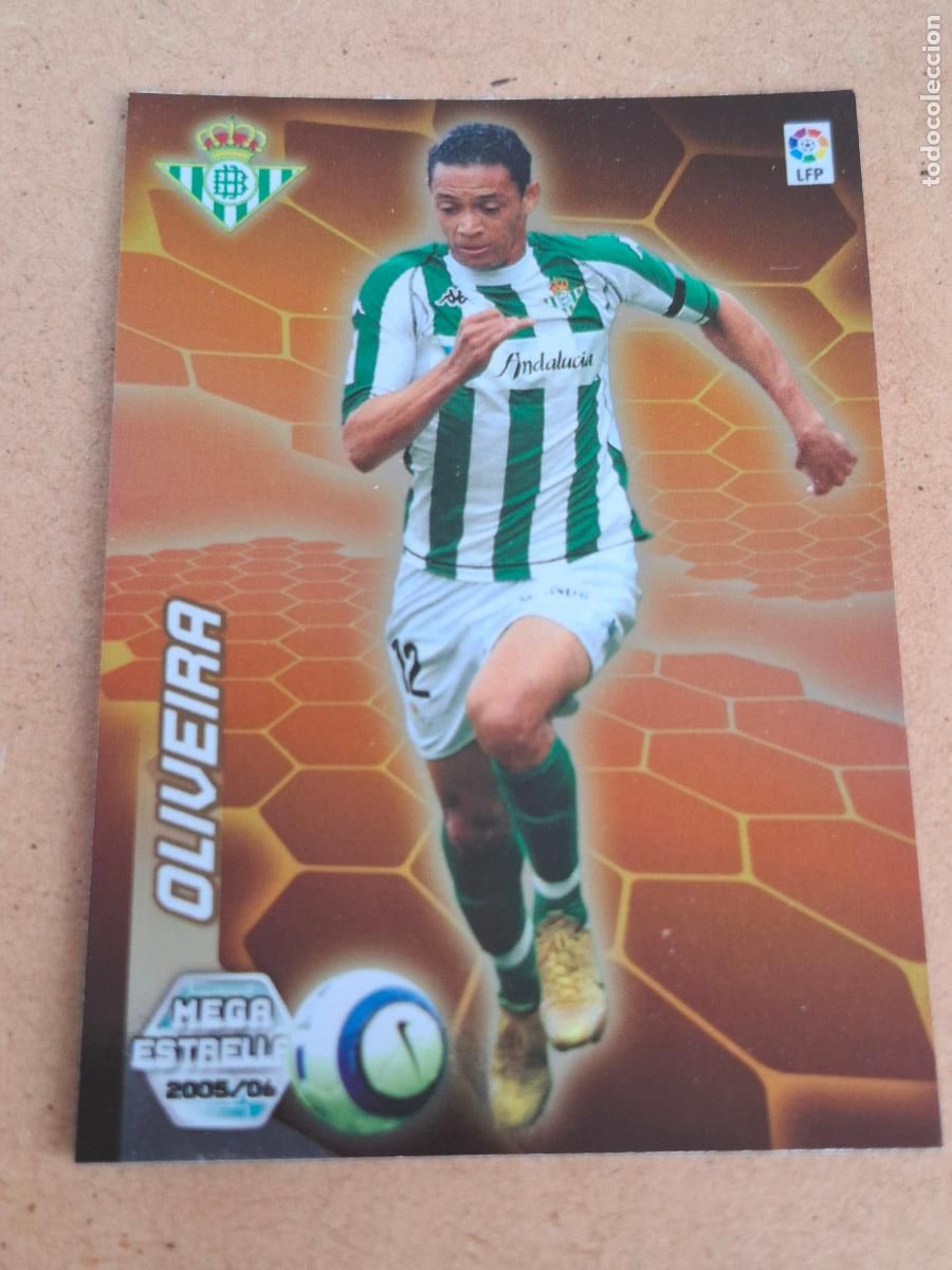 Cromos de f&uacute;tbol: MEGACRACKS 2005 2006 05 06 - PANINI - 395 OLIVEIRA - REAL BETIS - CP12