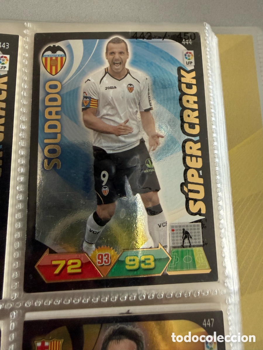 Cromos de f&uacute;tbol: ADRENALYN XL. 2011-12. SOLDADO. Super Crack