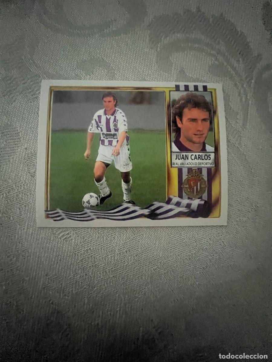 Cromos de f&uacute;tbol: JUAN CARLOS REAL VALLADOLID COLOCA VERSION PARQUESOL SIN PEGAR LIGA ESTE 1995/96 95 96
