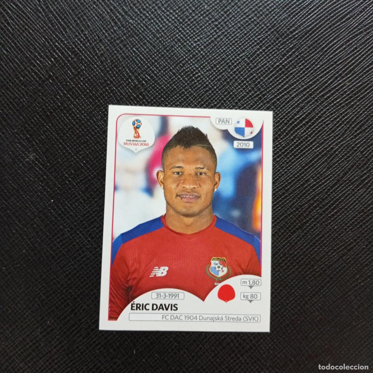 Cromos de f&uacute;tbol: 540 ERIC DAVIS PANANA PANINI MUNDIAL RUSIA 2018 CROMO FUTBOL 18 - SIN PEGAR - CJ2 .