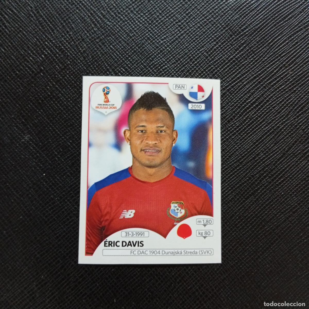 Cromos de f&uacute;tbol: 540 ERIC DAVIS PANANA PANINI MUNDIAL RUSIA 2018 CROMO FUTBOL 18 - SIN PEGAR - CJ2 ..