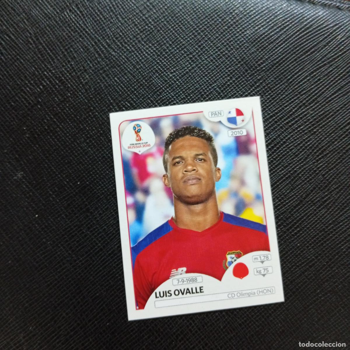 Cromos de f&uacute;tbol: 541 LUIS OVALLE PANANA PANINI MUNDIAL RUSIA 2018 CROMO FUTBOL 18 - SIN PEGAR - CJ2 .