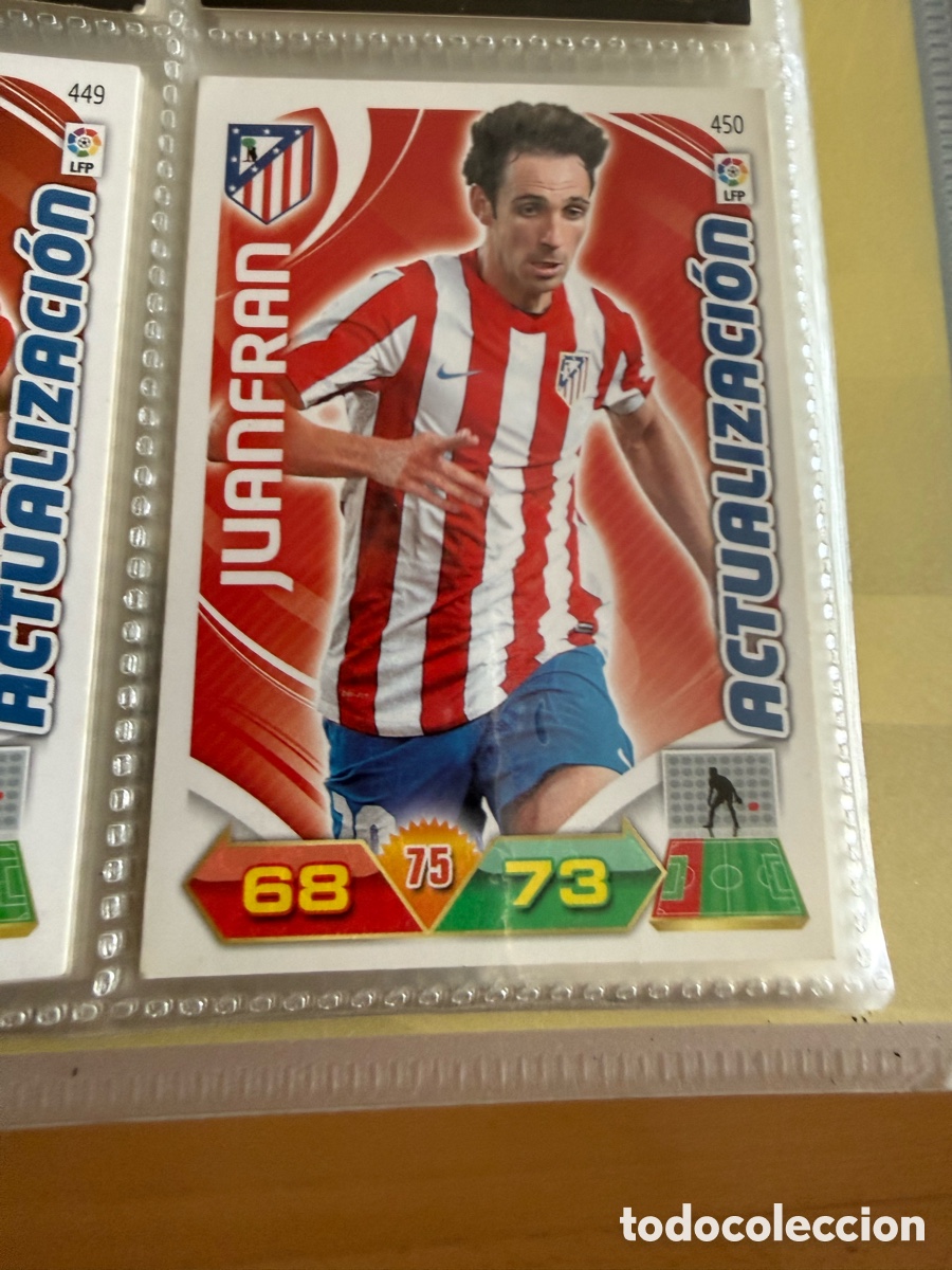 Figurine di Calcio: ADRENALYN XL. 2011-12. JUANFRAN ( Atl&eacute;tico). ACTUALIZACI&Oacute;N