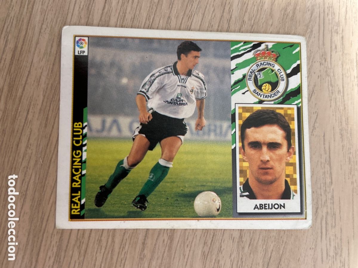 Figurine di Calcio: ABEIJON RACING SANTANDER COLOCA LIGA ESTE 1997 1998 97 98 NUNCA PEGADO SIN PEGAR