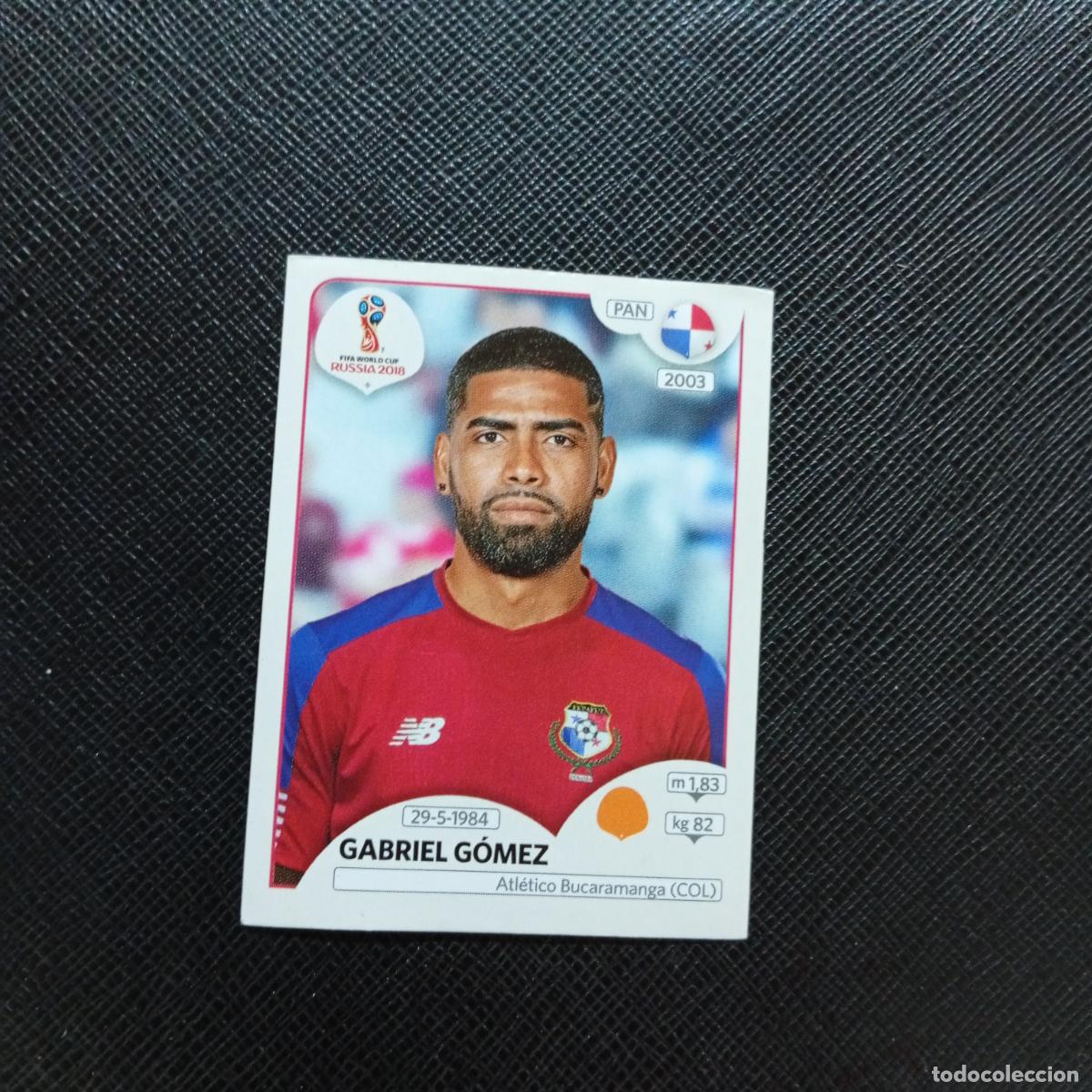 Cromos de Futebol: 543 GABRIEL GOMEZ PANANA PANINI MUNDIAL RUSIA 2018 CROMO FUTBOL 18 - SIN PEGAR - CJ2 .