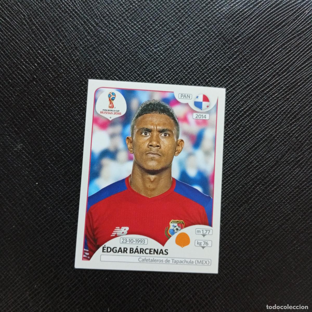 Cromos de Futebol: 544 EDGAR BARCENAS PANANA PANINI MUNDIAL RUSIA 2018 CROMO FUTBOL 18 - SIN PEGAR - CJ2