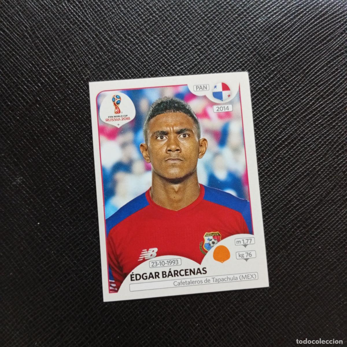 Cromos de Futebol: 544 EDGAR BARCENAS PANANA PANINI MUNDIAL RUSIA 2018 CROMO FUTBOL 18 - SIN PEGAR - CJ2