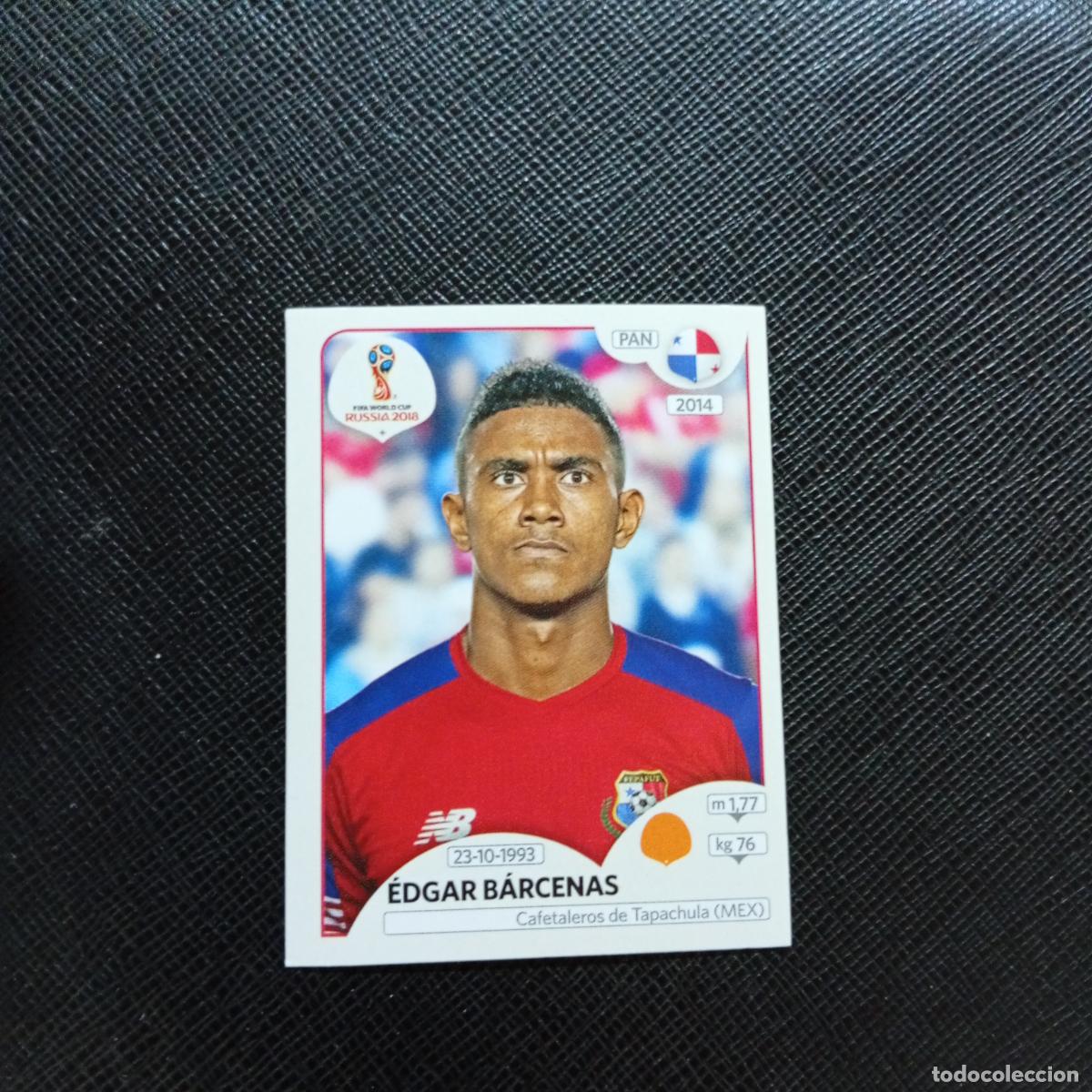 Cromos de Futebol: 544 EDGAR BARCENAS PANANA PANINI MUNDIAL RUSIA 2018 CROMO FUTBOL 18 - SIN PEGAR - CJ2