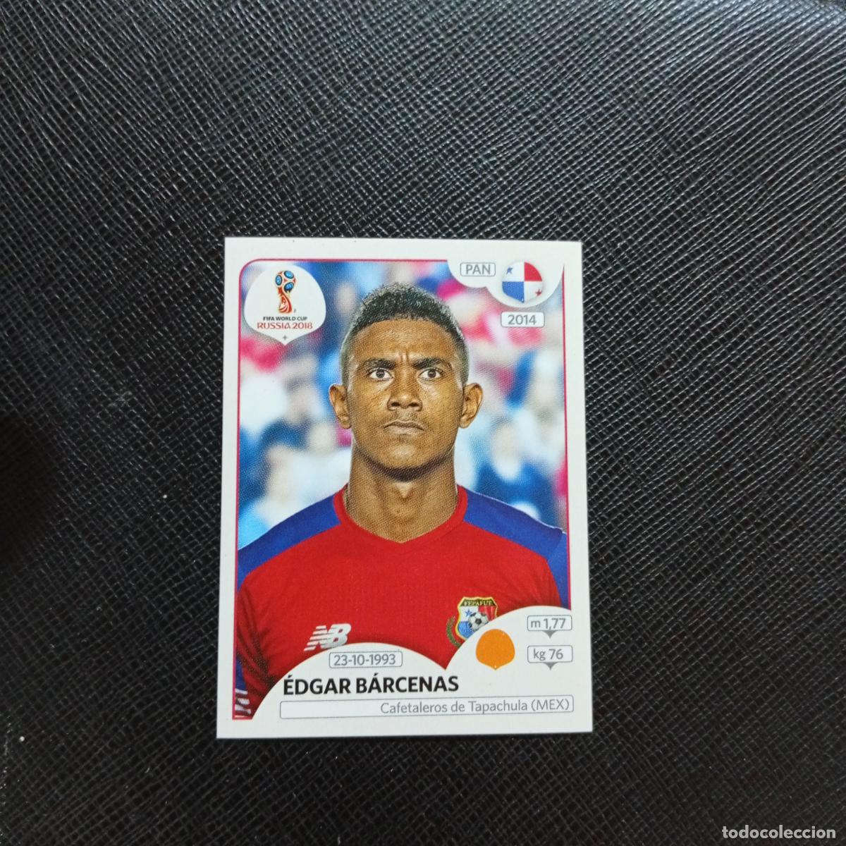 Cromos de Futebol: 544 EDGAR BARCENAS PANANA PANINI MUNDIAL RUSIA 2018 CROMO FUTBOL 18 - SIN PEGAR - CJ2 .