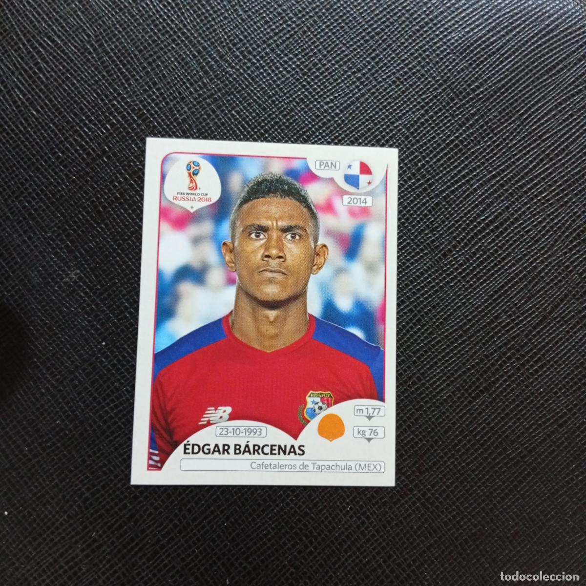 Cromos de Futebol: 544 EDGAR BARCENAS PANANA PANINI MUNDIAL RUSIA 2018 CROMO FUTBOL 18 - SIN PEGAR - CJ2 .
