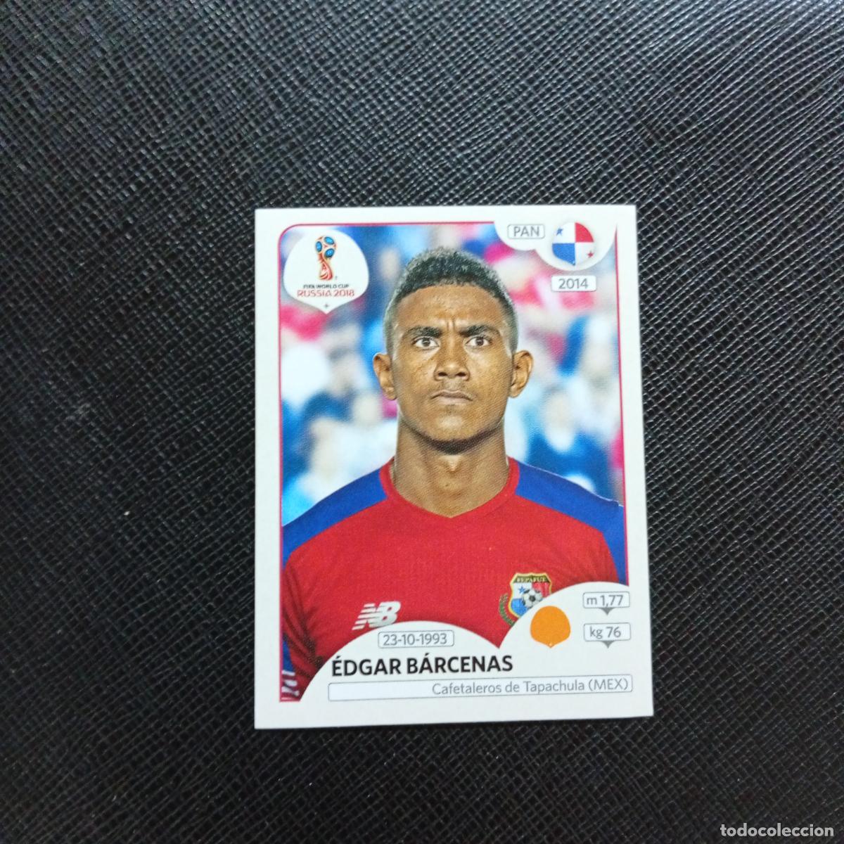 Cromos de Futebol: 544 EDGAR BARCENAS PANANA PANINI MUNDIAL RUSIA 2018 CROMO FUTBOL 18 - SIN PEGAR - CJ2 ..