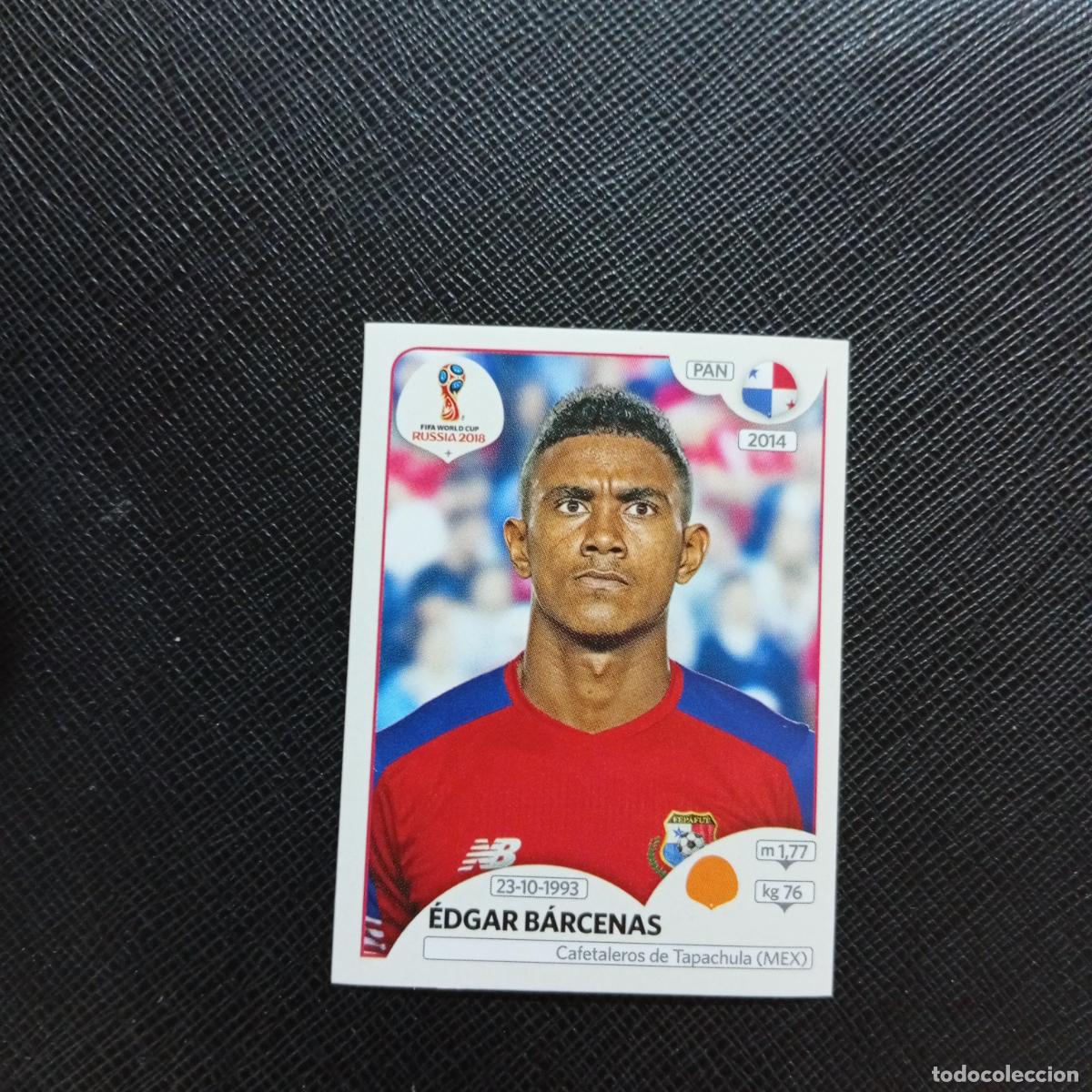 Cromos de Futebol: 544 EDGAR BARCENAS PANANA PANINI MUNDIAL RUSIA 2018 CROMO FUTBOL 18 - SIN PEGAR - CJ2 ..