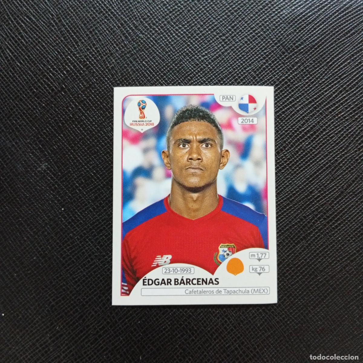 Cromos de f&uacute;tbol: 544 EDGAR BARCENAS PANANA PANINI MUNDIAL RUSIA 2018 CROMO FUTBOL 18 - SIN PEGAR - CJ2 ...,