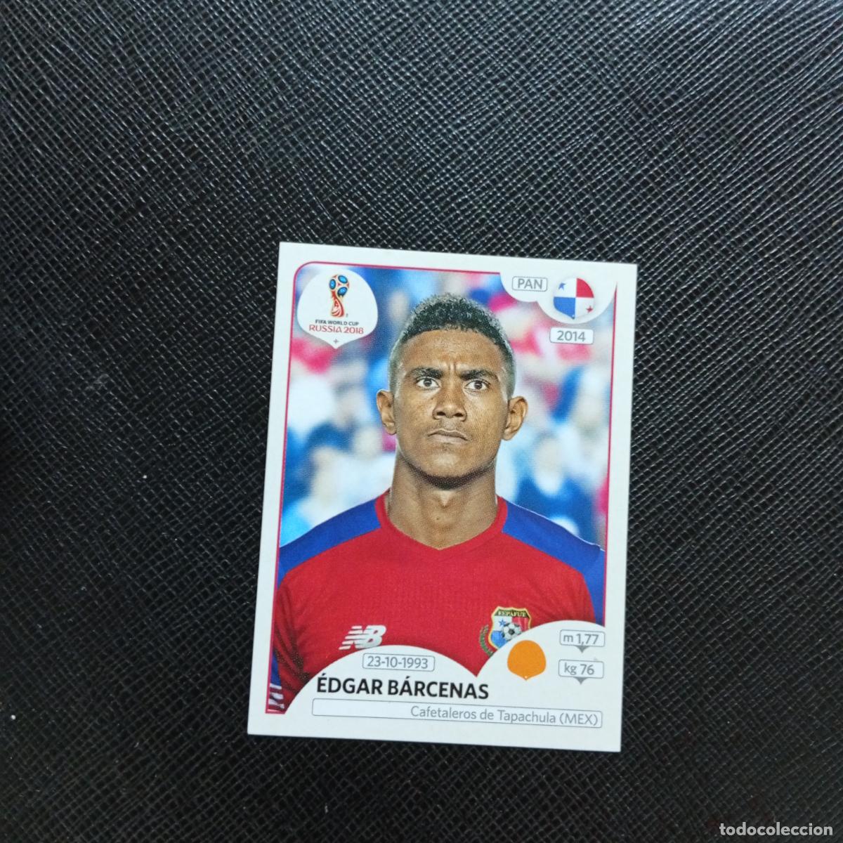 Cromos de f&uacute;tbol: 544 EDGAR BARCENAS PANANA PANINI MUNDIAL RUSIA 2018 CROMO FUTBOL 18 - SIN PEGAR - CJ2 .....