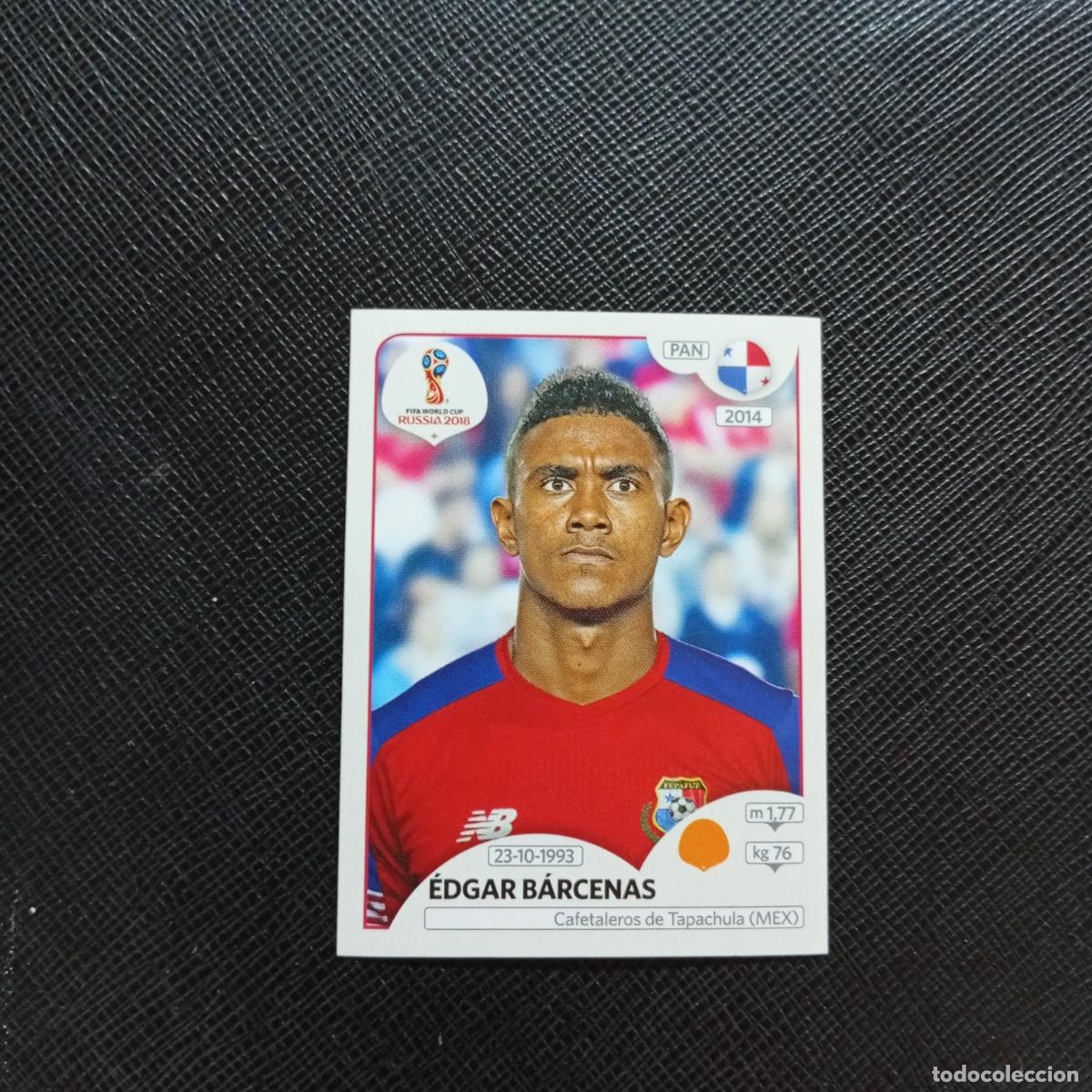 Cromos de f&uacute;tbol: 544 EDGAR BARCENAS PANANA PANINI MUNDIAL RUSIA 2018 CROMO FUTBOL 18 - SIN PEGAR - CJ2 .....