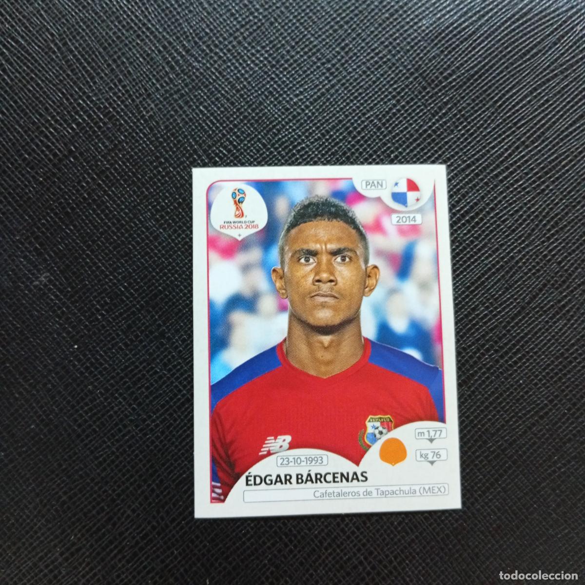 Cromos de f&uacute;tbol: 544 EDGAR BARCENAS PANANA PANINI MUNDIAL RUSIA 2018 CROMO FUTBOL 18 - SIN PEGAR - CJ2 ......