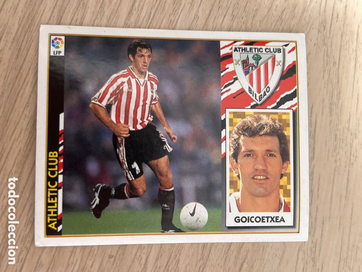 Cromos de f&uacute;tbol: GOICOETXEA ATHLETIC DE BILBAO LIGA ESTE 1997 1998 97 98 NUNCA PEGADO SIN PEGAR