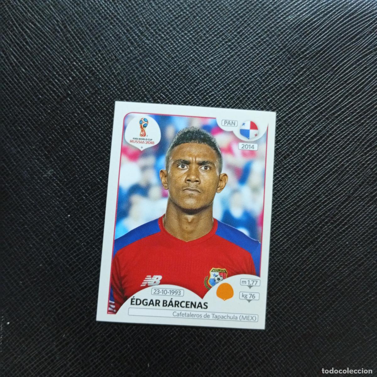 Cromos de f&uacute;tbol: 544 EDGAR BARCENAS PANANA PANINI MUNDIAL RUSIA 2018 CROMO FUTBOL 18 - SIN PEGAR - CJ2 ......