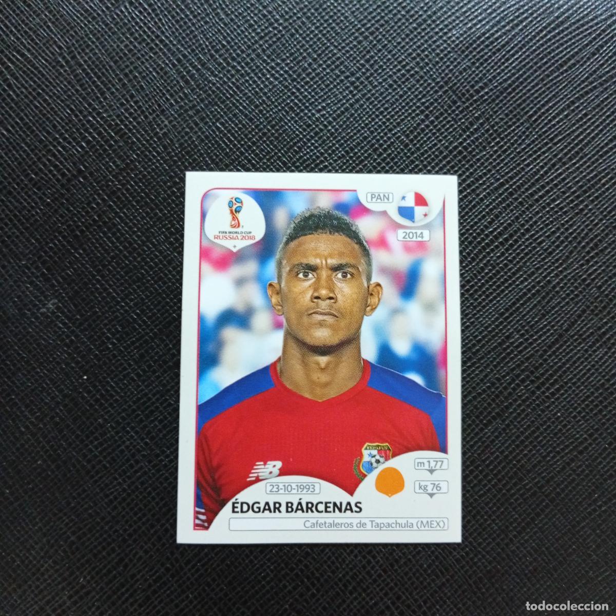 Cromos de f&uacute;tbol: 544 EDGAR BARCENAS PANANA PANINI MUNDIAL RUSIA 2018 CROMO FUTBOL 18 - SIN PEGAR - CJ2 .......