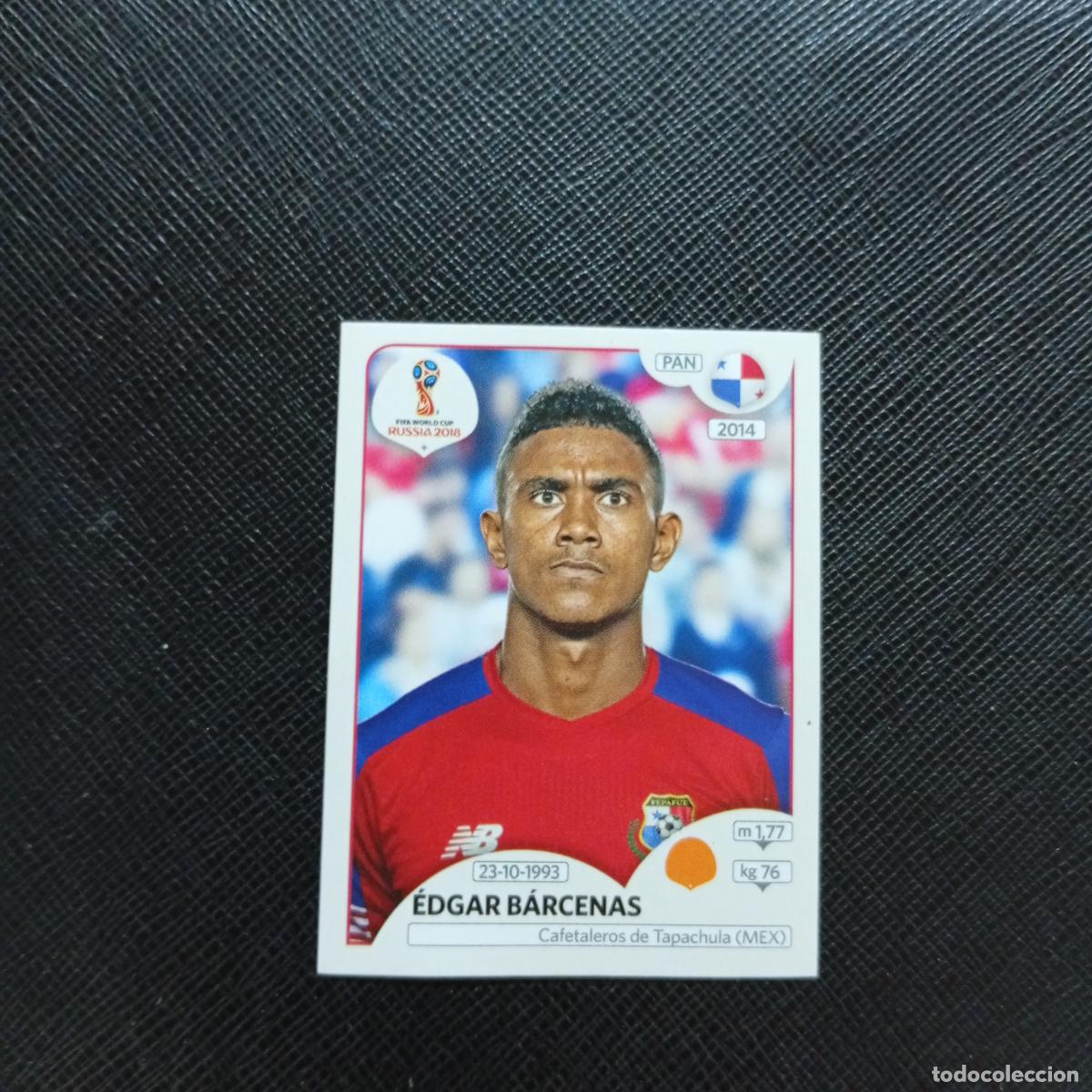 Cromos de f&uacute;tbol: 544 EDGAR BARCENAS PANANA PANINI MUNDIAL RUSIA 2018 CROMO FUTBOL 18 - SIN PEGAR - CJ2 ........