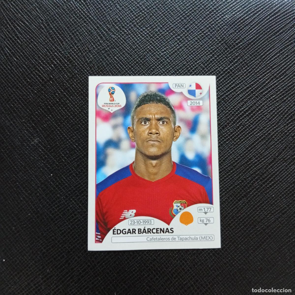 Cromos de f&uacute;tbol: 544 EDGAR BARCENAS PANANA PANINI MUNDIAL RUSIA 2018 CROMO FUTBOL 18 - SIN PEGAR - CJ2 .........