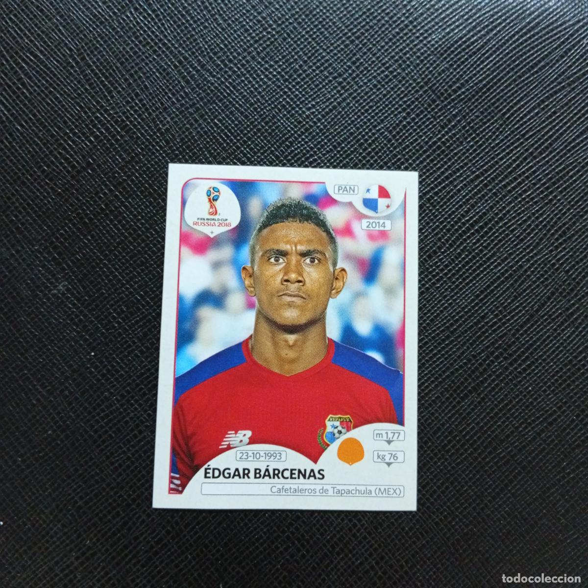 Cromos de f&uacute;tbol: 544 EDGAR BARCENAS PANANA PANINI MUNDIAL RUSIA 2018 CROMO FUTBOL 18 - SIN PEGAR - CJ2 .........