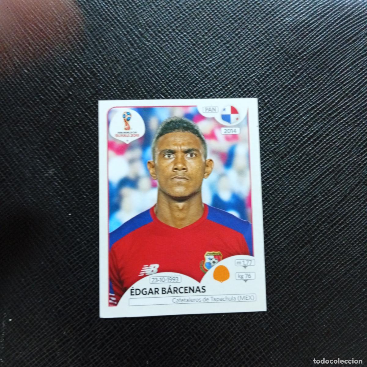 Cromos de f&uacute;tbol: 544 EDGAR BARCENAS PANANA PANINI MUNDIAL RUSIA 2018 CROMO FUTBOL 18 - SIN PEGAR - CJ2 ..........