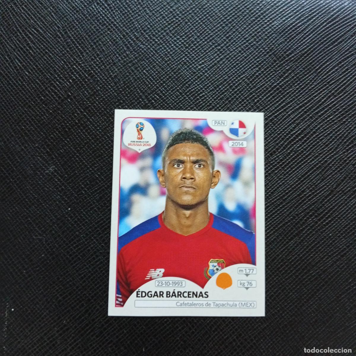 Cromos de f&uacute;tbol: 544 EDGAR BARCENAS PANANA PANINI MUNDIAL RUSIA 2018 CROMO FUTBOL 18 - SIN PEGAR - CJ2 ...........