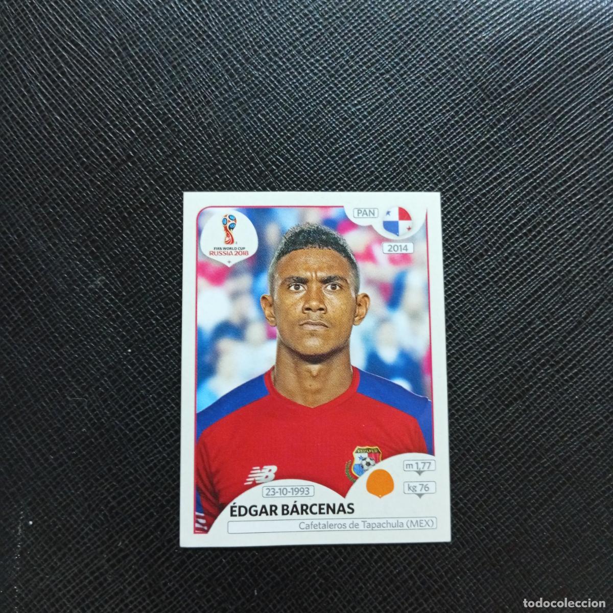 Cromos de f&uacute;tbol: 544 EDGAR BARCENAS PANANA PANINI MUNDIAL RUSIA 2018 CROMO FUTBOL 18 - SIN PEGAR - CJ2 ...........