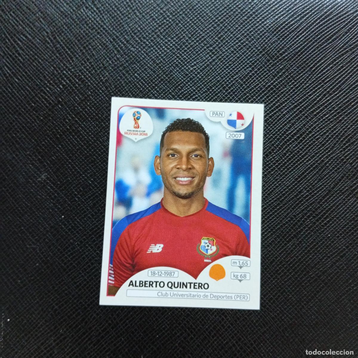 Cromos de f&uacute;tbol: 546 ALBERTO QUINTERO PANAMA PANINI MUNDIAL RUSIA 2018 CROMO FUTBOL 18 - SIN PEGAR - CJ2
