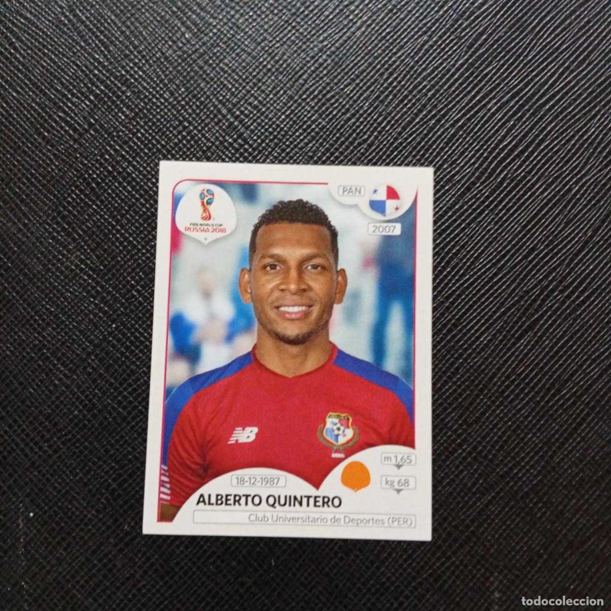 Cromos de f&uacute;tbol: 546 ALBERTO QUINTERO PANAMA PANINI MUNDIAL RUSIA 2018 CROMO FUTBOL 18 - SIN PEGAR - CJ2 .