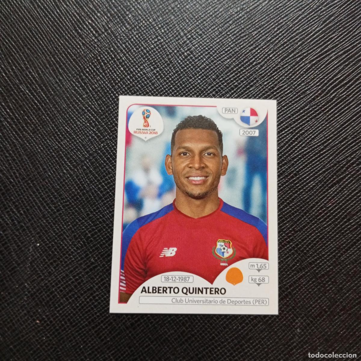 Cromos de f&uacute;tbol: 546 ALBERTO QUINTERO PANAMA PANINI MUNDIAL RUSIA 2018 CROMO FUTBOL 18 - SIN PEGAR - CJ2 .