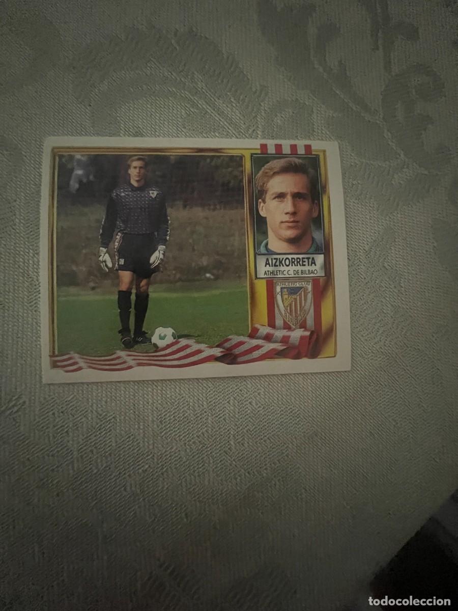 Cromos de f&uacute;tbol: AIZKORRETA AT BILBAO COLOCA SIN PEGAR LIGA ESTE 1995/96 95 96