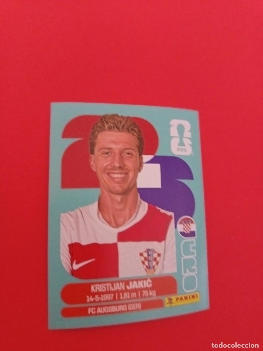 Cromos de f&uacute;tbol: CROMO MUNDIAL 2026 - CROACIA CRO 8