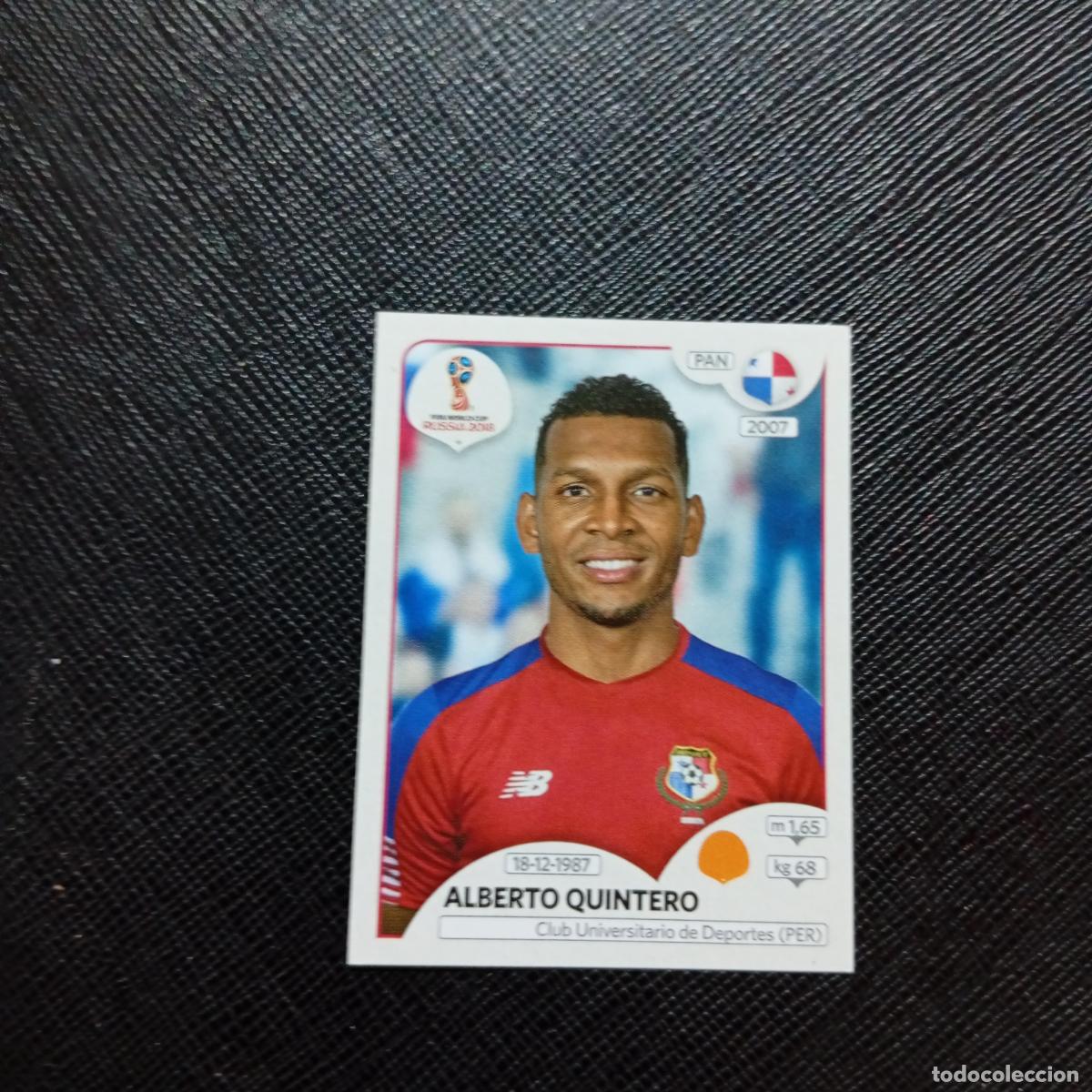Cromos de f&uacute;tbol: 546 ALBERTO QUINTERO PANAMA PANINI MUNDIAL RUSIA 2018 CROMO FUTBOL 18 - SIN PEGAR - CJ2 ....