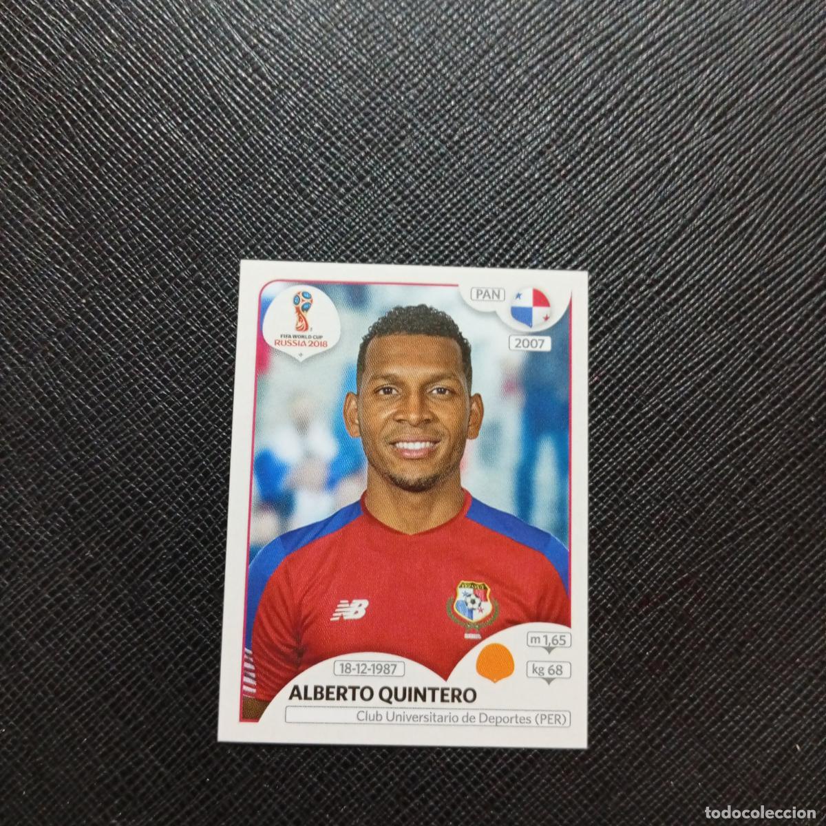 Cromos de f&uacute;tbol: 546 ALBERTO QUINTERO PANAMA PANINI MUNDIAL RUSIA 2018 CROMO FUTBOL 18 - SIN PEGAR - CJ2 ....