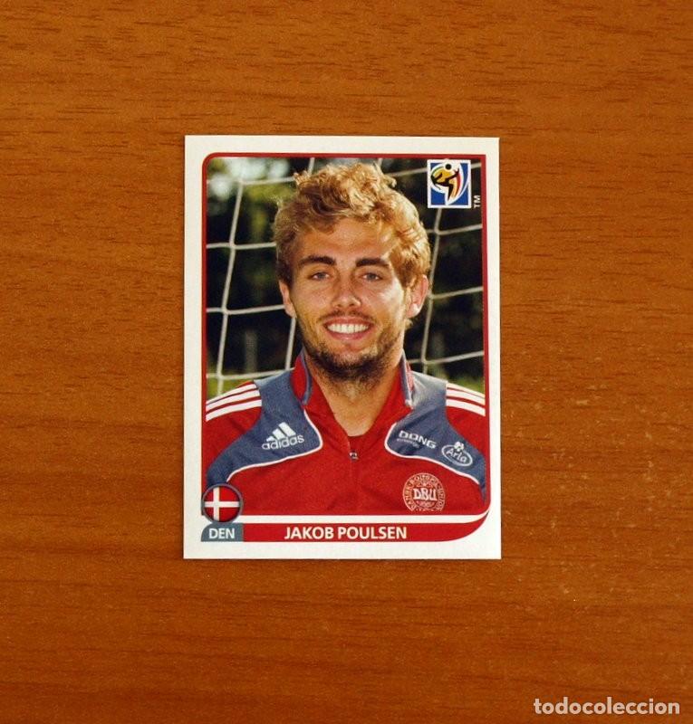 Cromos de f&uacute;tbol: Dinamarca -N&ordm; 364 Jakob Poulsen -Mundial South Africa 2010 FIFA World Cup-Panini -Nunca Pegado