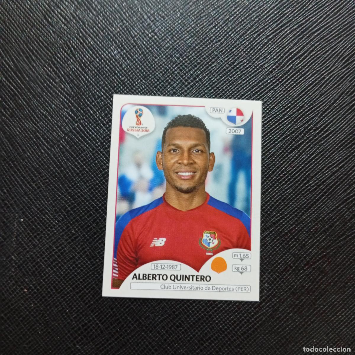 Cromos de f&uacute;tbol: 546 ALBERTO QUINTERO PANAMA PANINI MUNDIAL RUSIA 2018 CROMO FUTBOL 18 - SIN PEGAR - CJ2 .....