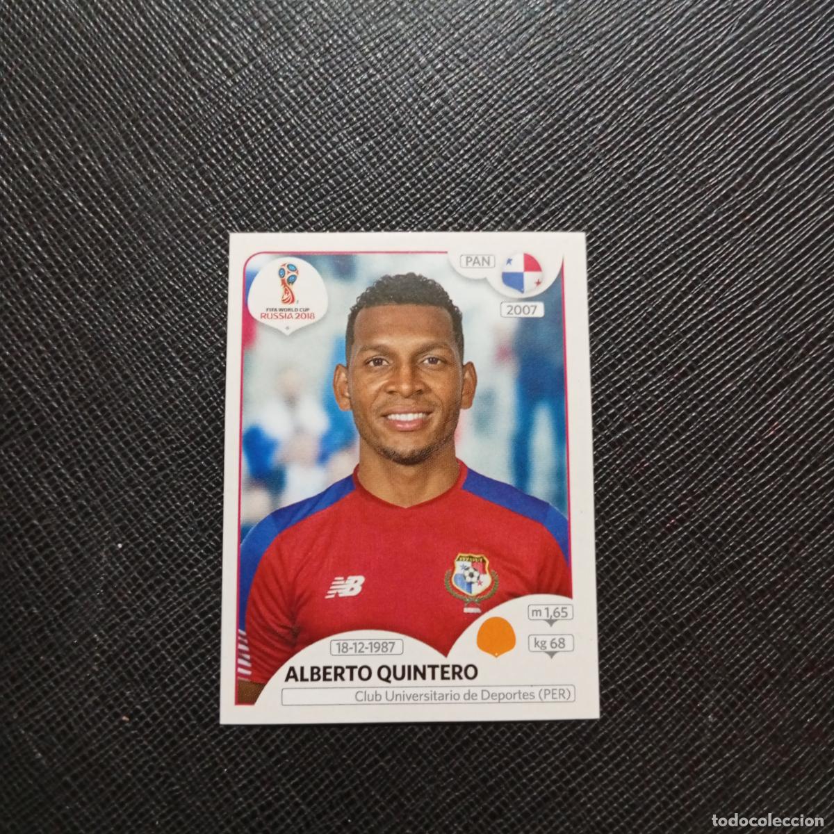 Cromos de f&uacute;tbol: 546 ALBERTO QUINTERO PANAMA PANINI MUNDIAL RUSIA 2018 CROMO FUTBOL 18 - SIN PEGAR - CJ2 .....