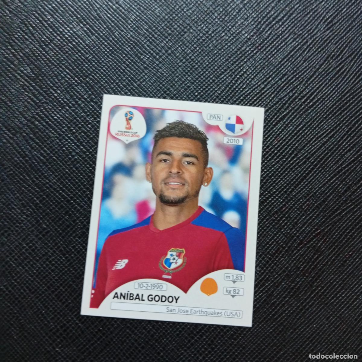 Cromos de f&uacute;tbol: 547 ANIBAL GODOY PANAMA PANINI MUNDIAL RUSIA 2018 CROMO FUTBOL 18 - SIN PEGAR - CJ2