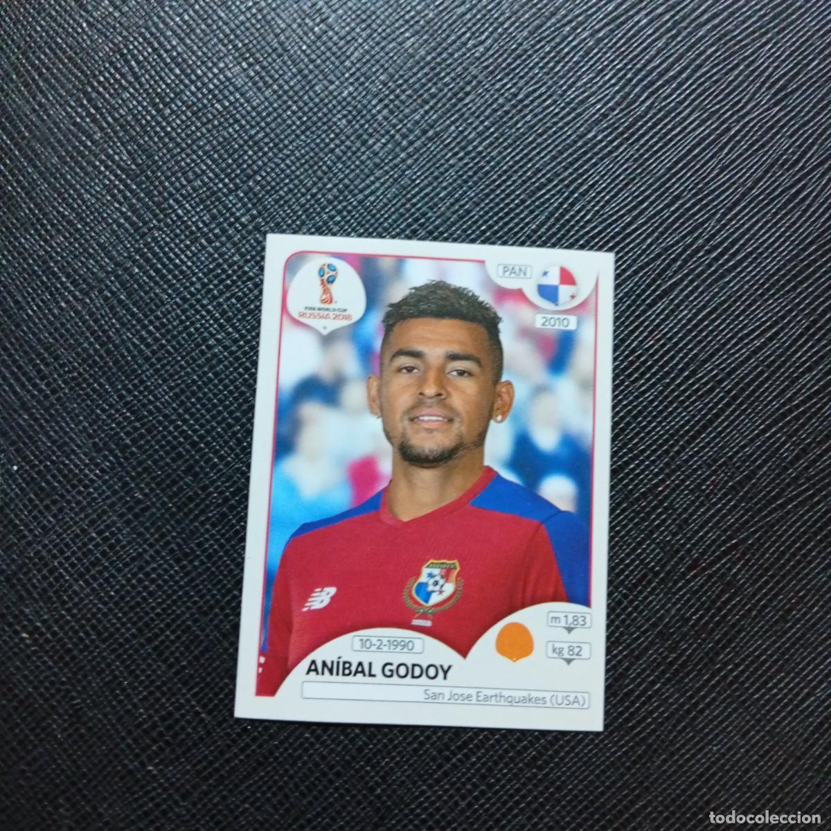 Cromos de f&uacute;tbol: 547 ANIBAL GODOY PANAMA PANINI MUNDIAL RUSIA 2018 CROMO FUTBOL 18 - SIN PEGAR - CJ2