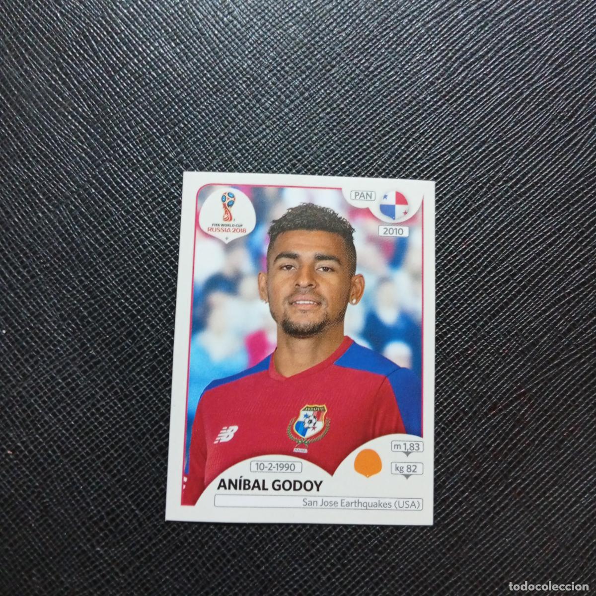Cromos de f&uacute;tbol: 547 ANIBAL GODOY PANAMA PANINI MUNDIAL RUSIA 2018 CROMO FUTBOL 18 - SIN PEGAR - CJ2