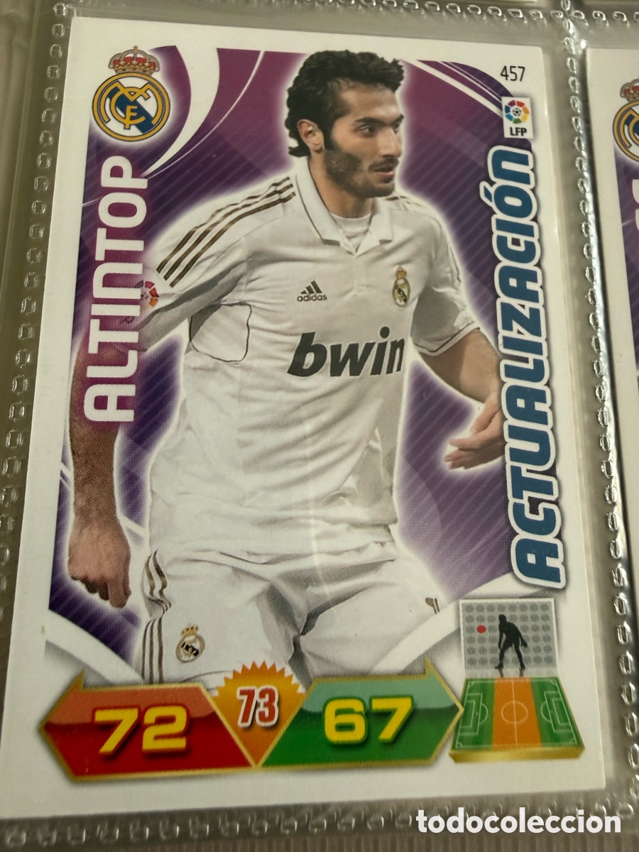 Cromos de f&uacute;tbol: ADRENALYN XL. 2011-12. ALTINTOP ( Real Madrid). ACTUALIZACI&Oacute;N