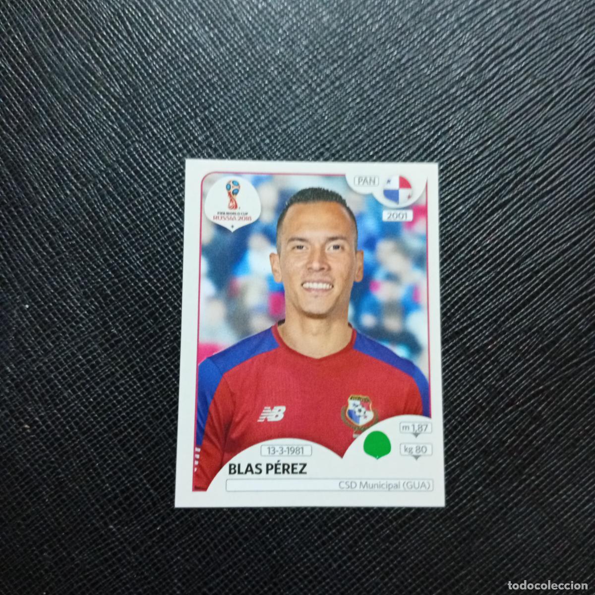 Cromos de f&uacute;tbol: 548 BLAS PEREZ PANAMA PANINI MUNDIAL RUSIA 2018 CROMO FUTBOL 18 - SIN PEGAR - CJ2 ..